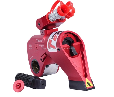 Precyzyjny silny napęd kwadratowy hydrauliczny klucz obrotowy 700 bar